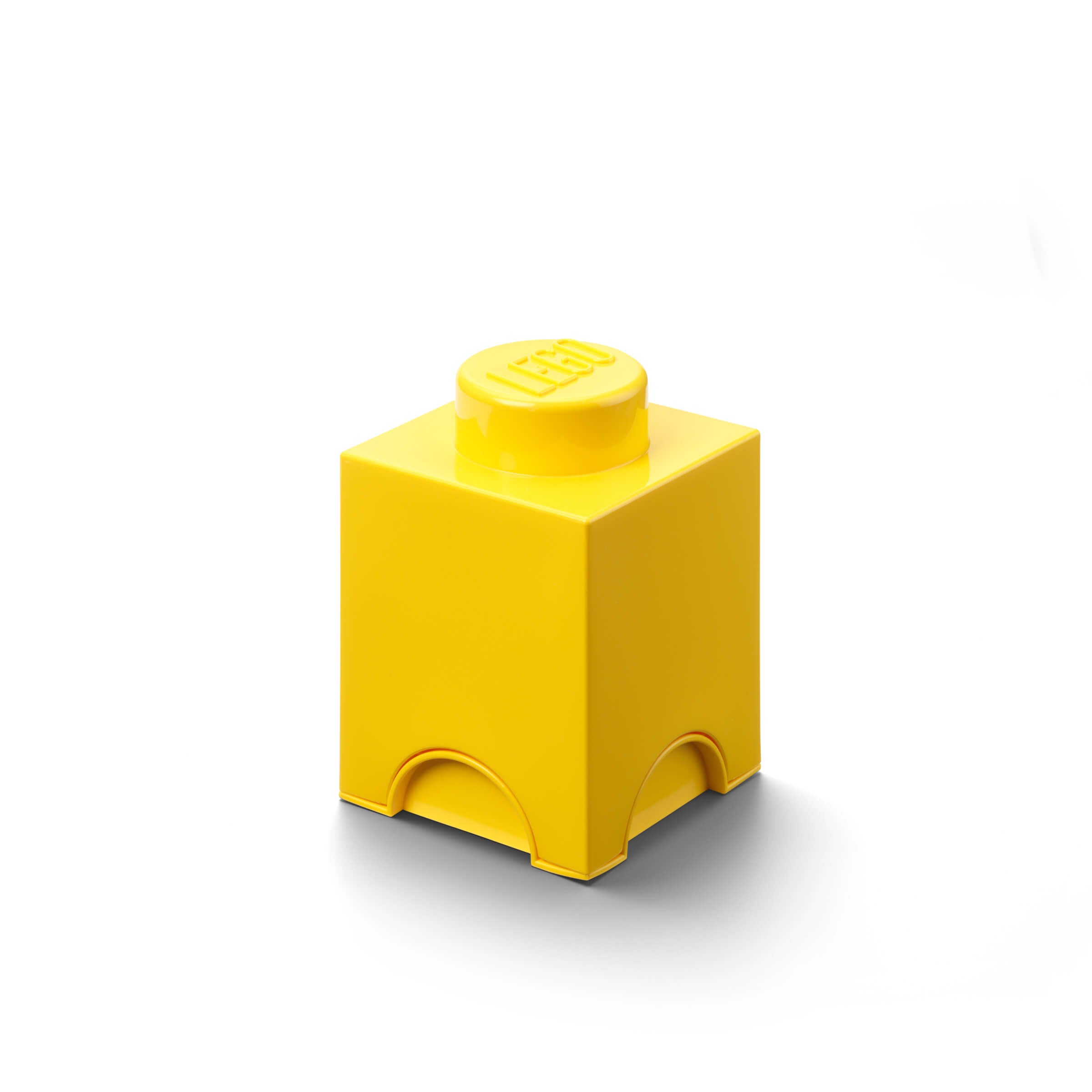 the family store lego storage brick yellow