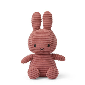 Miffy soft toy cord dusty rose