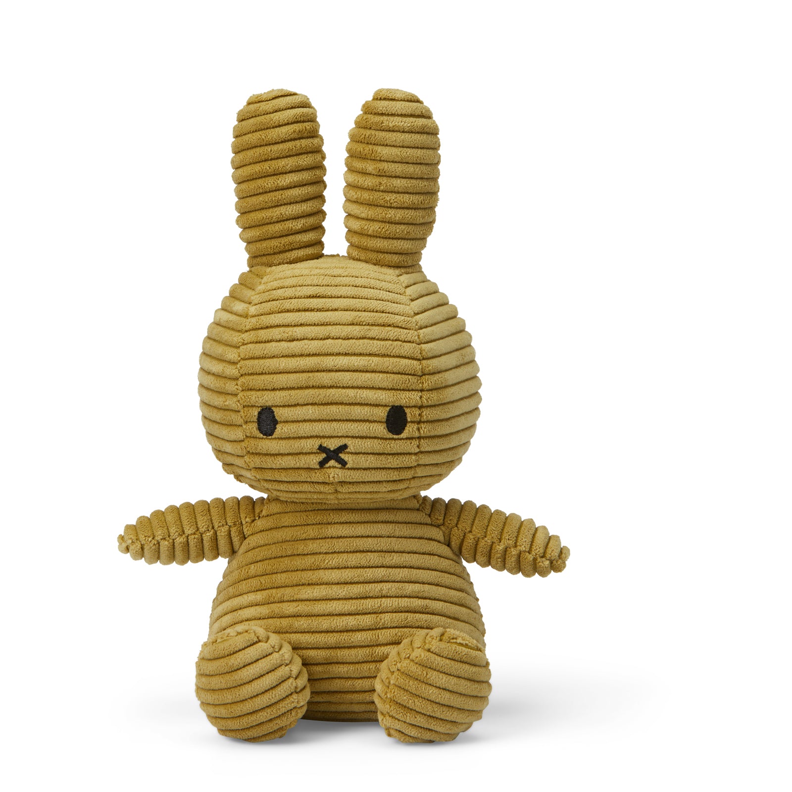 miffy soft toy green gold cord