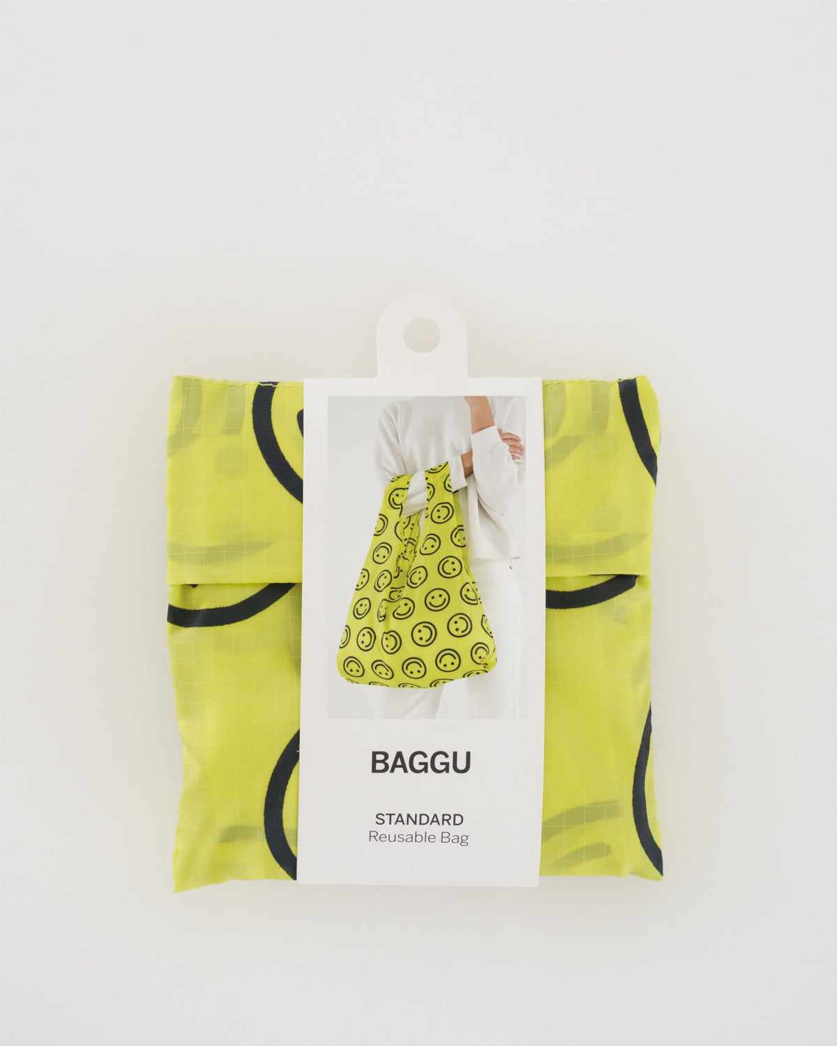Reusable Bag - Yellow Happy